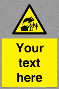 Custom Warning: Large scale fire zone